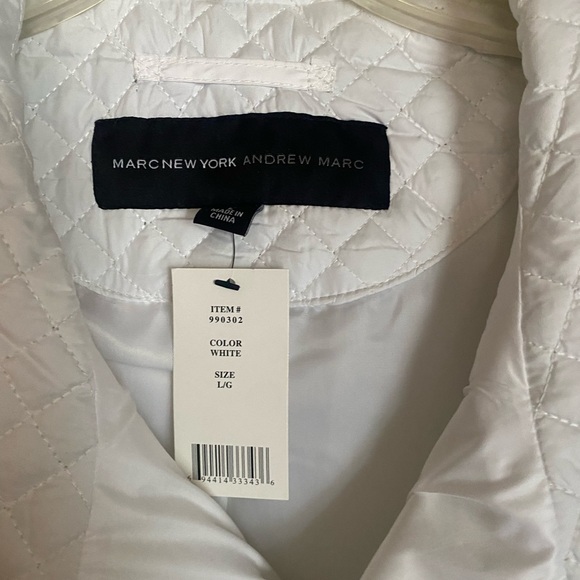 Marc Jacobs White Quilted Vestswà NWT - Picture 2 of 3